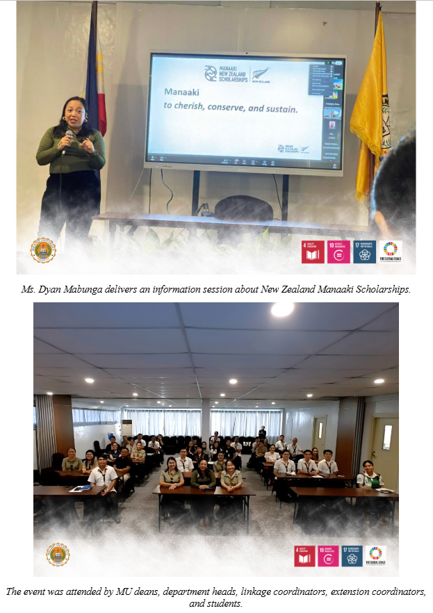 Strengthening Global Opportunities: MU Co-Hosts Manaaki Scholarship Information Session